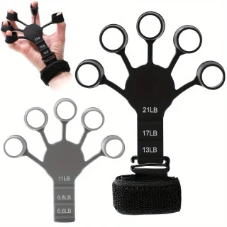 Silicone Finger Trainer & Wrist Strengthener