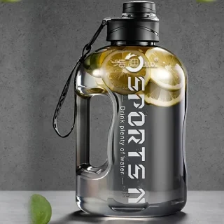 57.48oz Leak-Proof Sports Water Bottle with Handle